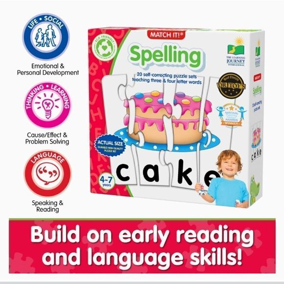 Self correcting spelling puzzle game - Picture 3 of 8